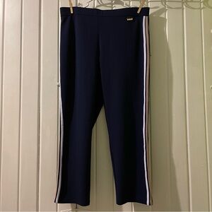 Marc New York pants with side stripes-large like new